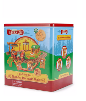 Disney Parks Mickey Friends Big Thunder Mountain Railroad Lincoln Logs Building