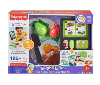 Laugh & Learn 123 Follow the Recipe Meal Kit Pretend Playset Toy New w Box