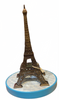 Disney Parks Epcot Disneyland Paris Stitch With Tower Eiffel Figurine New W Tags