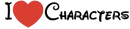 I Love Characters