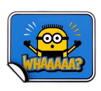 Universal Studios Despicable Me Minion Whaaaaa? Pin New With Card