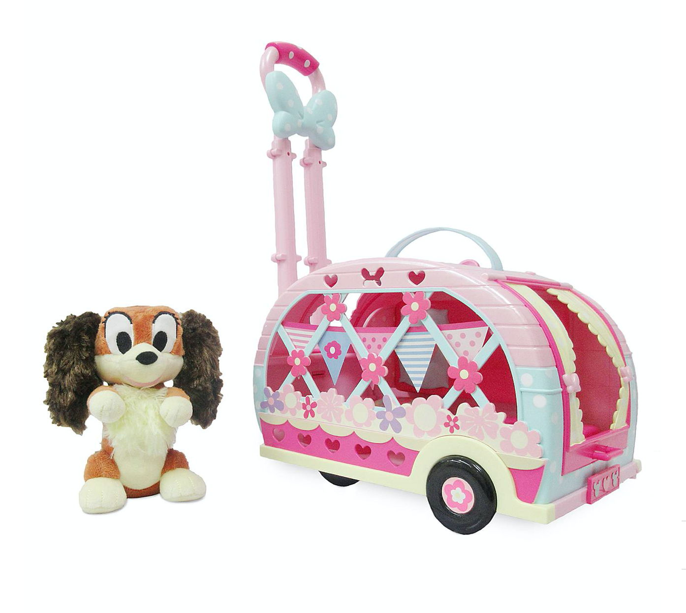 Disney Minnie Mouse and Fifi Pet Carrier Play Set New with Box
