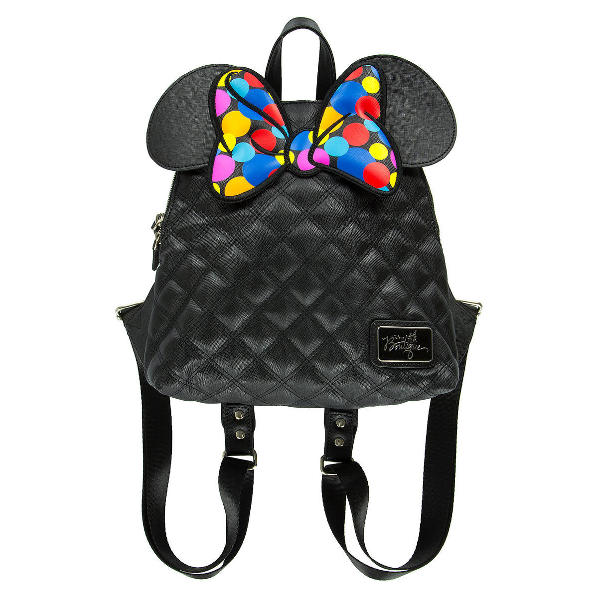 black minnie mouse mini backpack Disney Boutique Minnie Mouse Polka Dot Mini Backpack New with Tags – I Love Characters