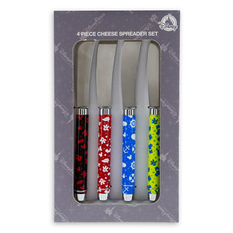 Disney Parks Mickey Mouse and Friends Cheese Spreader Set New with Box