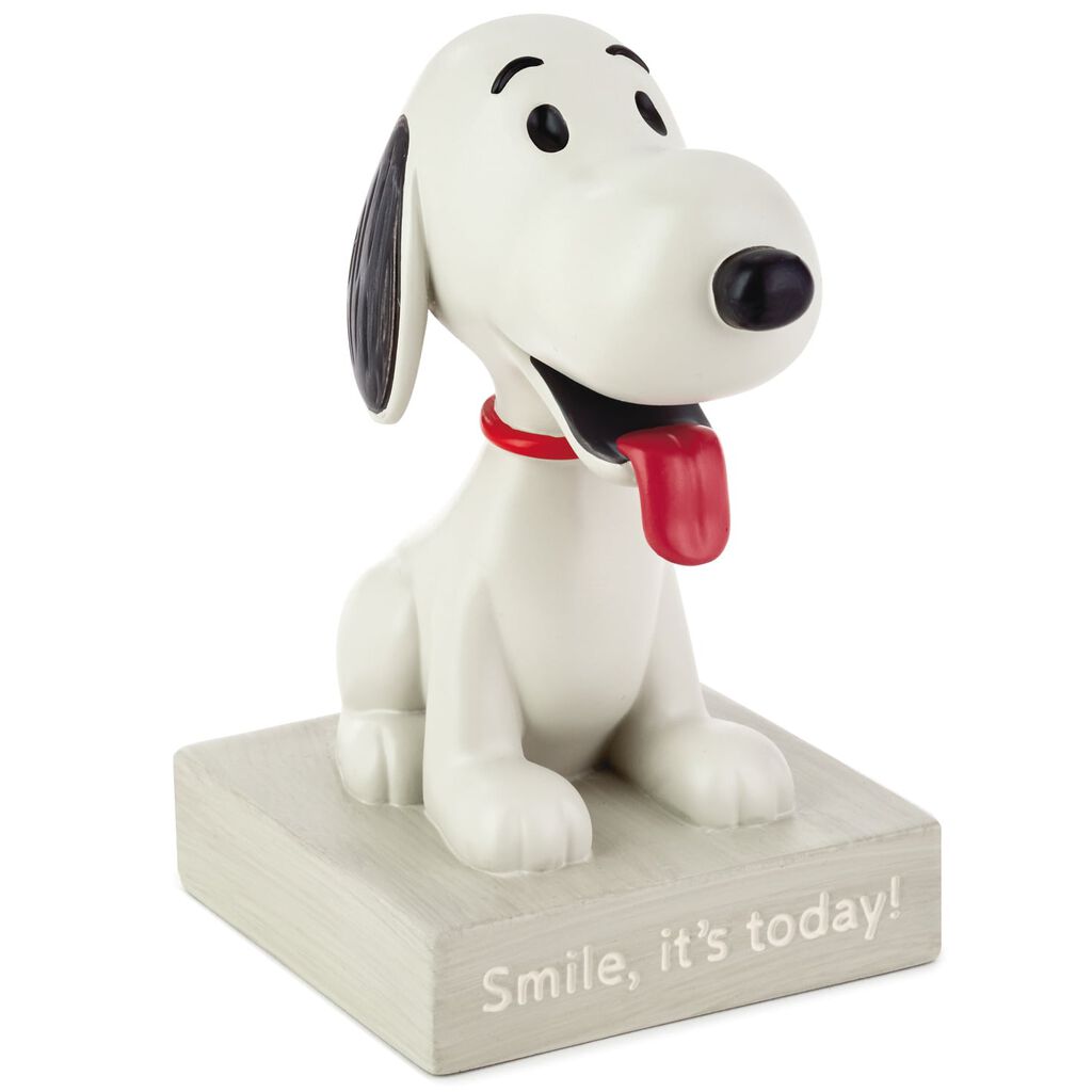 Hallmark Peanuts Snoopy Smile It's Today Figurine New – I