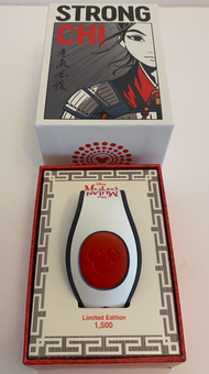 Disney Parks Magic Band Strong Chi Mulan Limited Edition New with Box