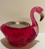 Bath and Body Works 2022 Water Globe Flamingo Candle Holder New with Box