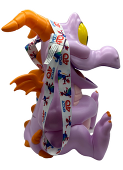 Disney Parks 2023 Festival of Arts Figment Popcorn Bucket with Lanyard New