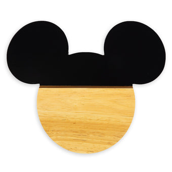 Disney Parks Mickey Mouse Icon Wood Cheese Board New