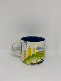 Starbucks You Are Here Collection Dali China Ceramic Coffee Mug New With Box