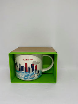 Starbucks You Are Here Collection Nanjing China Ceramic Coffee Mug New with Box