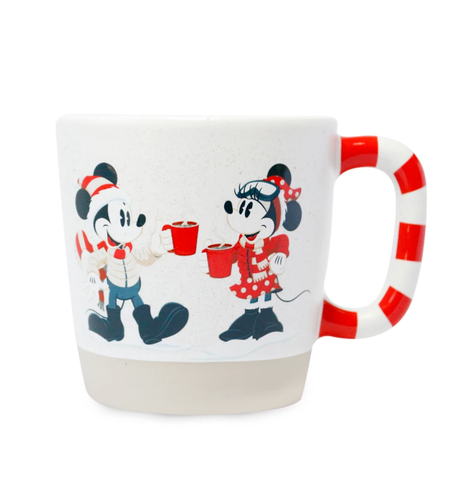 Disney Walt's Holiday Lodge Mickey Minnie and Friends Christmas Coffee  I  Love Characters