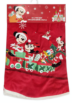 Disney Mickey Mouse and Friends Holiday Tree Skirt New with Tag