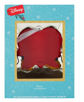 Hallmark Disney Minnie Mickey Love Santa Hat Christmas Tree Ornament New w Box