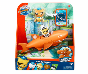 Octonauts Above & Beyond Kwazii & Gup B Adventure Pack Toy Set New with Box