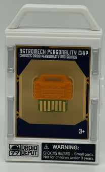 Disney Star Wars Galaxy's Orange Droid Depot Astromech Personality Chip New