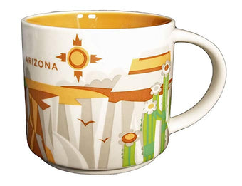 Starbucks You Are Here Arizona Ceramic Coffee Mug New With Box