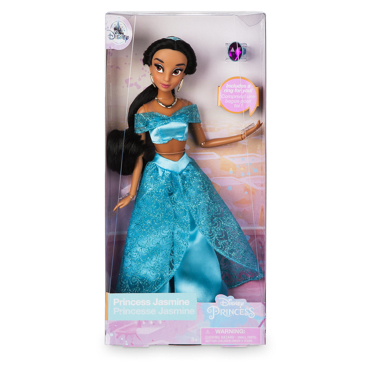Disney Princess Jasmine Classic Doll with Ring New with Box – I Love ...