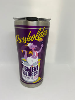 Disney Parks 2020 Epcot Festival the Arts Figment Passholder Tervis Tumbler New