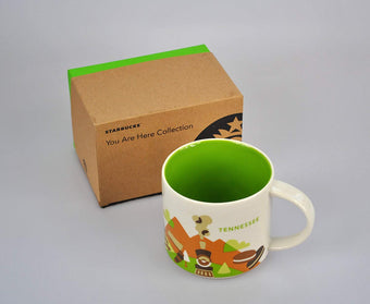 Starbucks You Are Here Tennessee Ceramic Coffee Mug New With Box