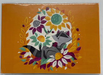 Disney Parks Meeko and Flit by Caley Hicks Postcard Wonderground Gallery New