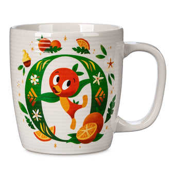 Disney Parks ABC Letters O is for Orange Bird Ceramic Coffee Mug New