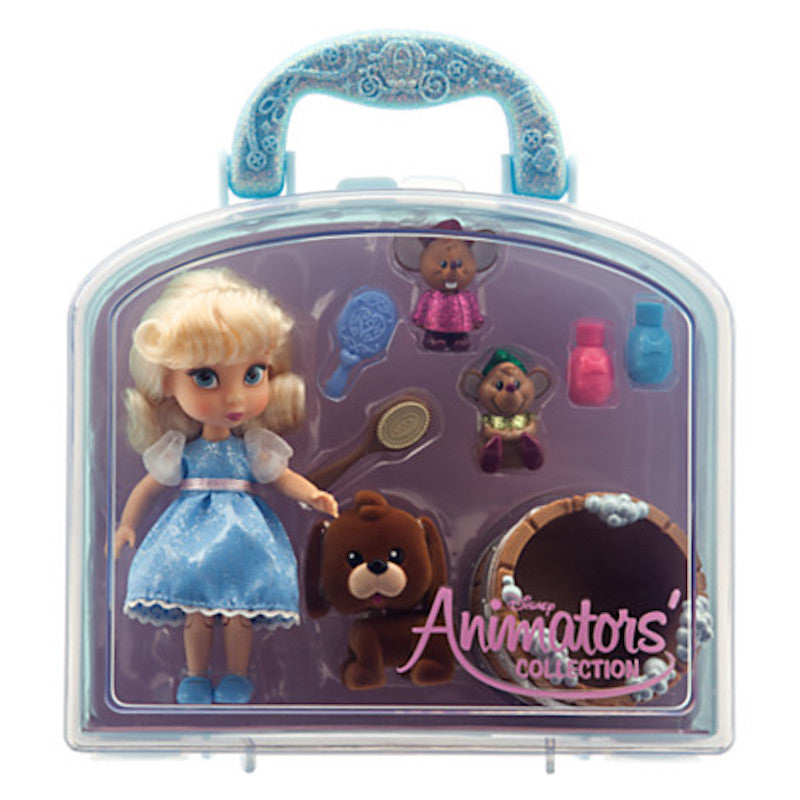 disney parks cinderella animator mini doll set 5