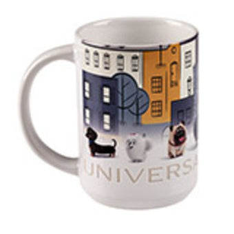 Universal Studios The Secret Life of Pets Etched Ceramic Mug New