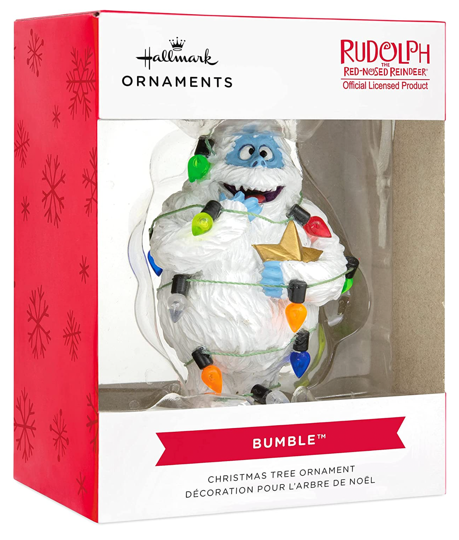 Hallmark Rudolph The Red-Nosed Reindeer Bumble Christmas Ornament New ...