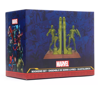 Disney Parks Marvel Avengers Book Ends Set New With Box