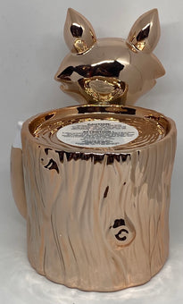 Bath and Body Works 2021 Pedestal Fox 3 Wick Candle Holder New