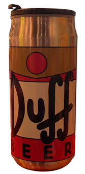 Universal Studios Duff Beer Stain And Steel Tumbler New With Tag
