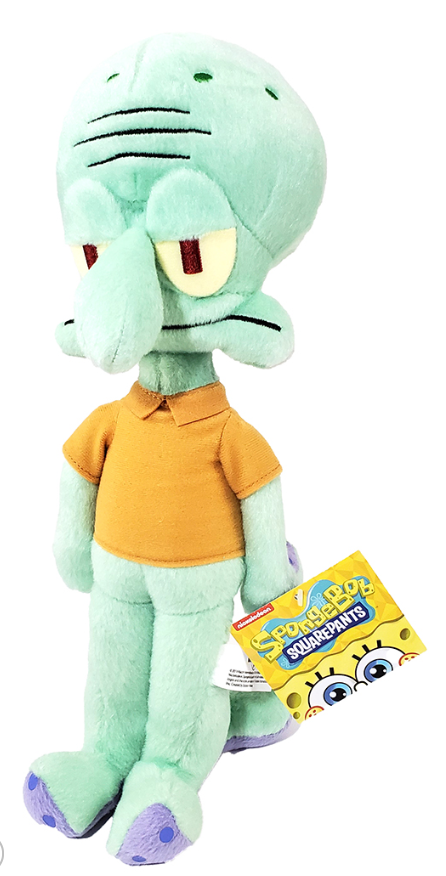 Universal Studios SpongeBob Squidward Plush Toy New With Tag I Love Characters