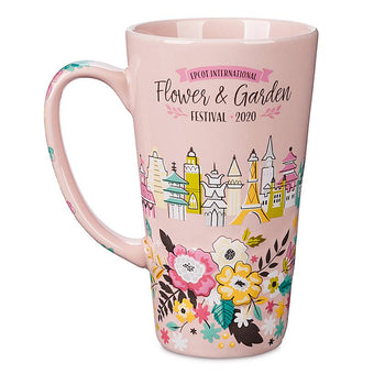 Disney Epcot Flower and Garden Festival 2020 Minnie Mouse Ceramic Latte Mug New