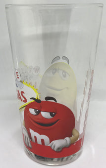 M&M's World Welcome to Fabulous Las Vegas Sign Characters Pint Glass New