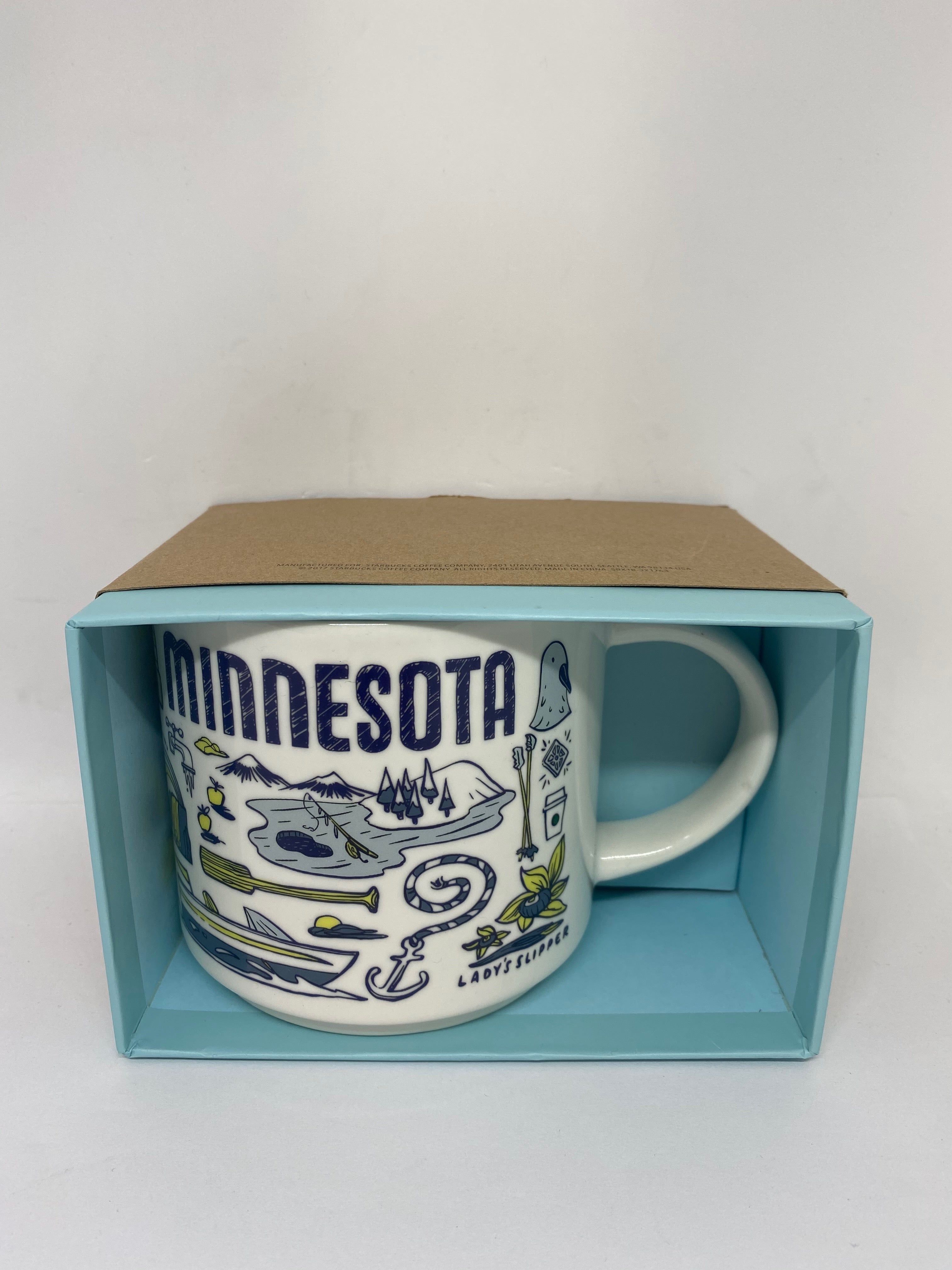 Starbucks Been There Series Collection Minnesota Coffee Mug New With B  I  Love Characters