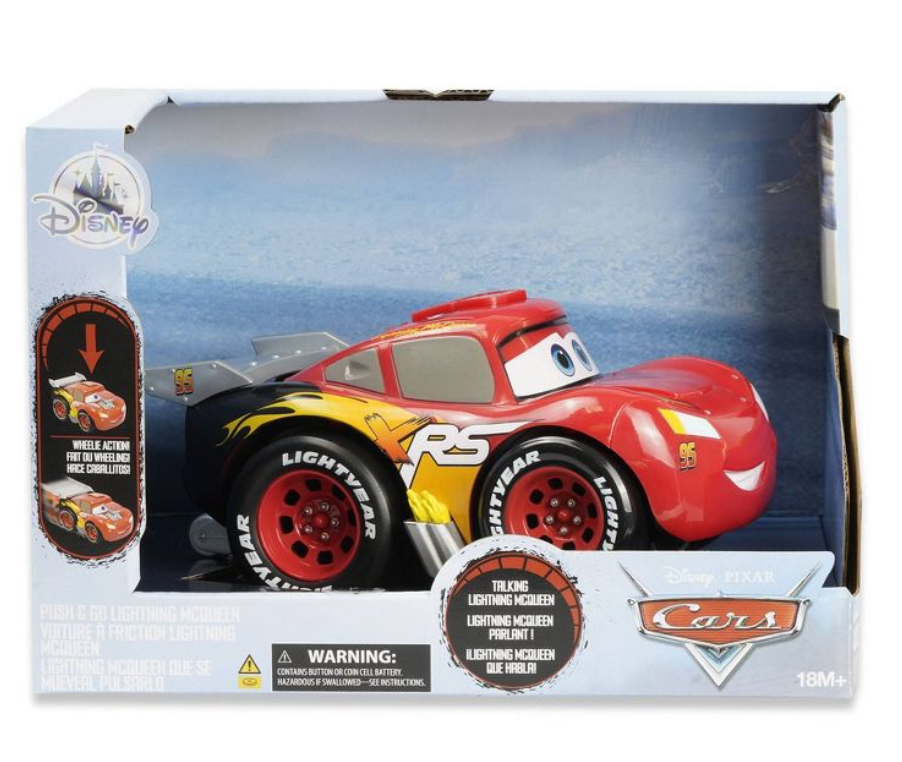 Talking lightning top mcqueen toy