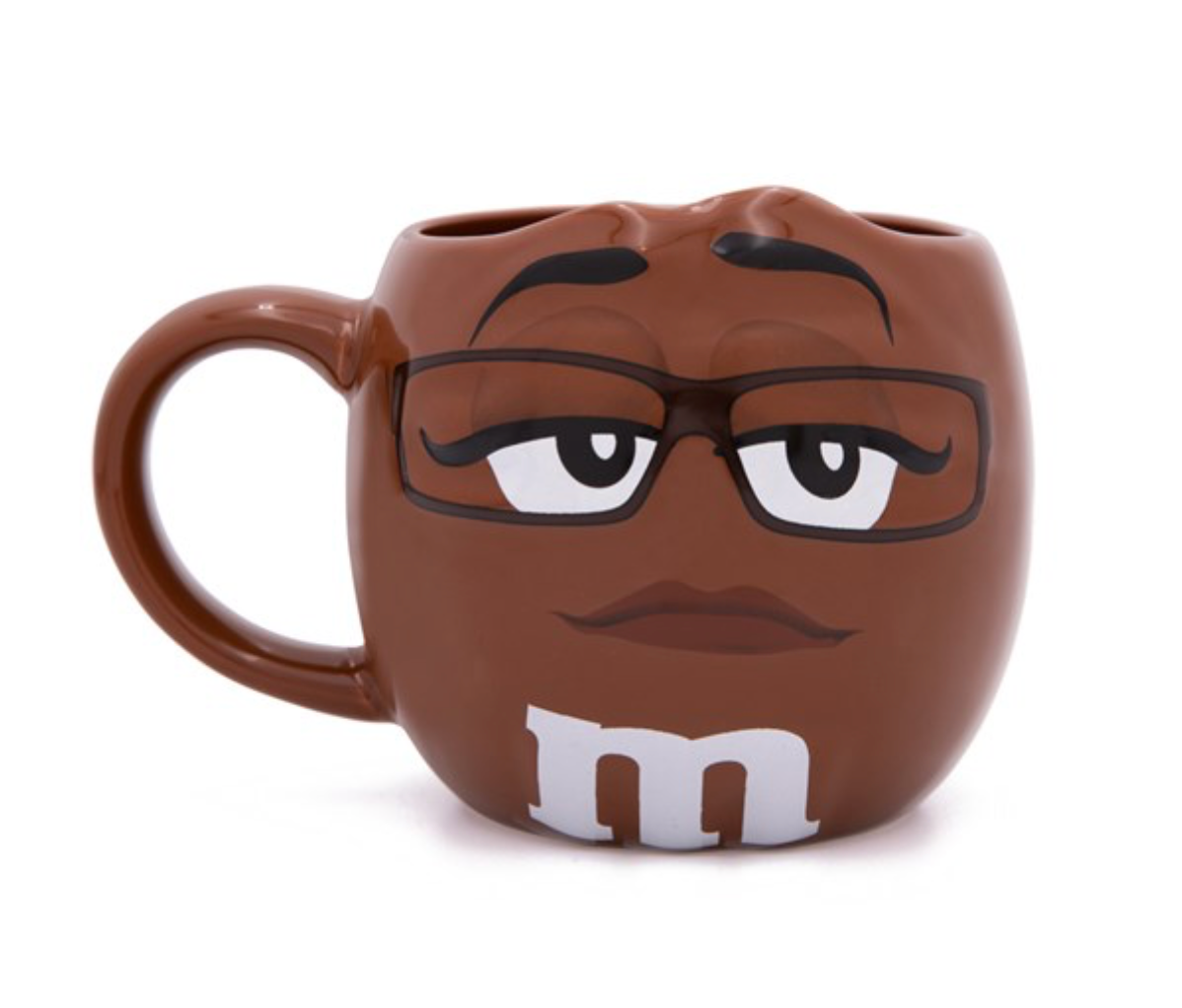 M&M's World Brown Character Big Face Tumbler with Straw New – I Love  Characters