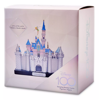 Disney Sleeping Beauty Castle Figurine Disneylan Disney100 New With Box
