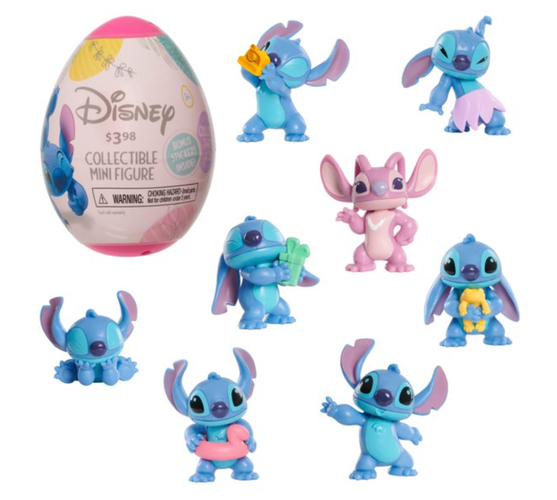 Disney Stitch Easter Mini Figure Egg Capsules Randomly Selected New Se – I  Love Characters
