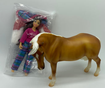 Breyer Horses Christmas Holiday Reindeer Pony Playset New with Box