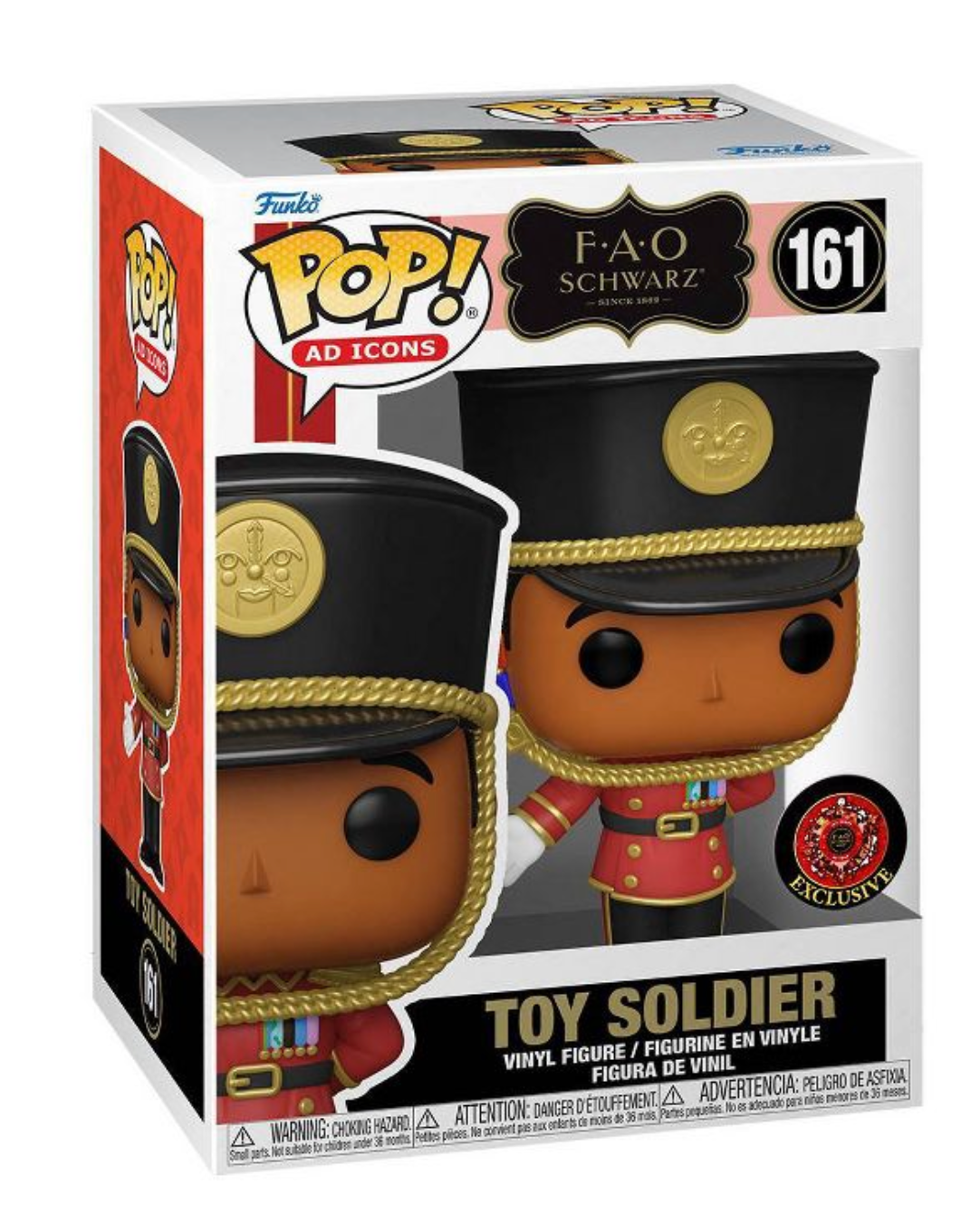 Funko POP Ad Icons FAO Schwarz Toy Soldier Target Exclusive New with I Love Characters