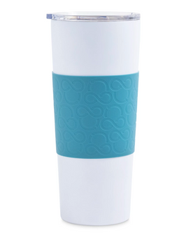 Disney Parks Mickey Fun Eat Repeat Stainless Tumbler Travel 22oz New