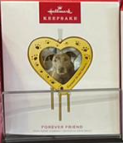 Hallmark 2022 Forever Friend Frame Pet Memorial Christmas Ornament New With Box