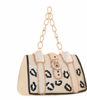 Robert Stanley 2021 Leopard Print Handbag Glass Christmas Ornament New with Tag