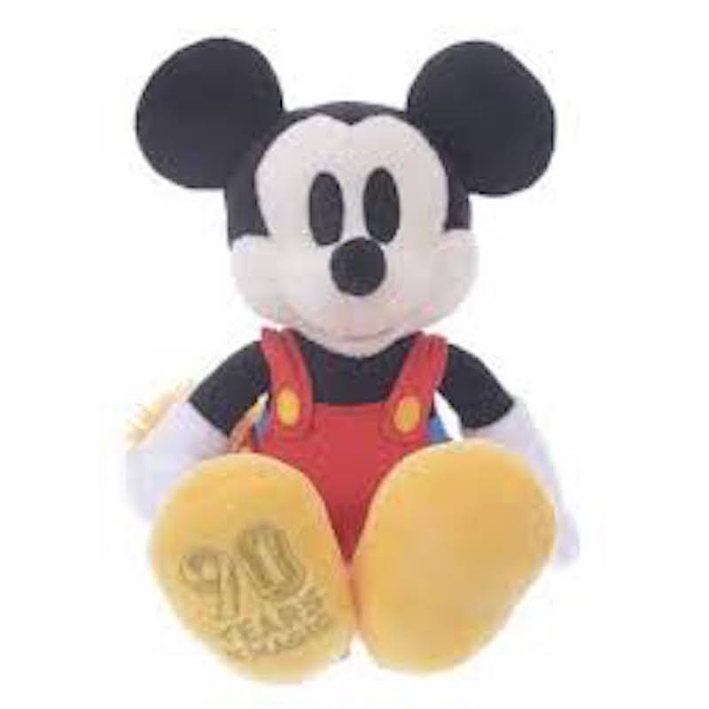 Disney Store Japan 90th 1937 Mickey Clock Cleaners Plush New with