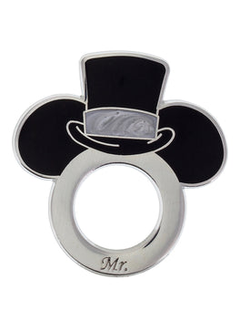 Disney Parks Mickey Mouse Icon Mr. Ring Pin New with Card