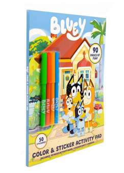 Bluey Coloring and Activity Book Toy New Sealed