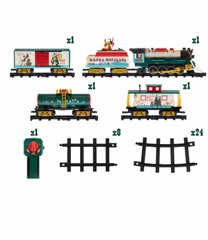 Disney Parks Mickey and Friends 2022 Holiday Train Set by Lionel New with Box