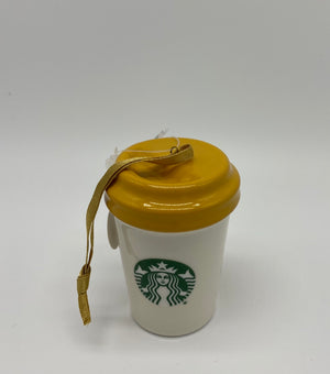 Disney Parks 50th Vault Hollywood Studios Mickey Starbucks Tumbler Ornament New